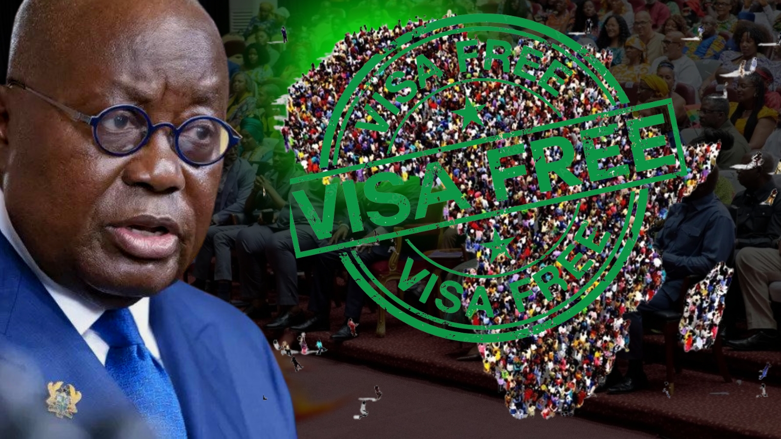 Ghana grants visa free for Africans